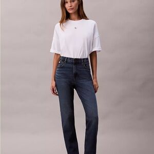 Calvin Klein Jeans Women's Dark Blue Straight Leg